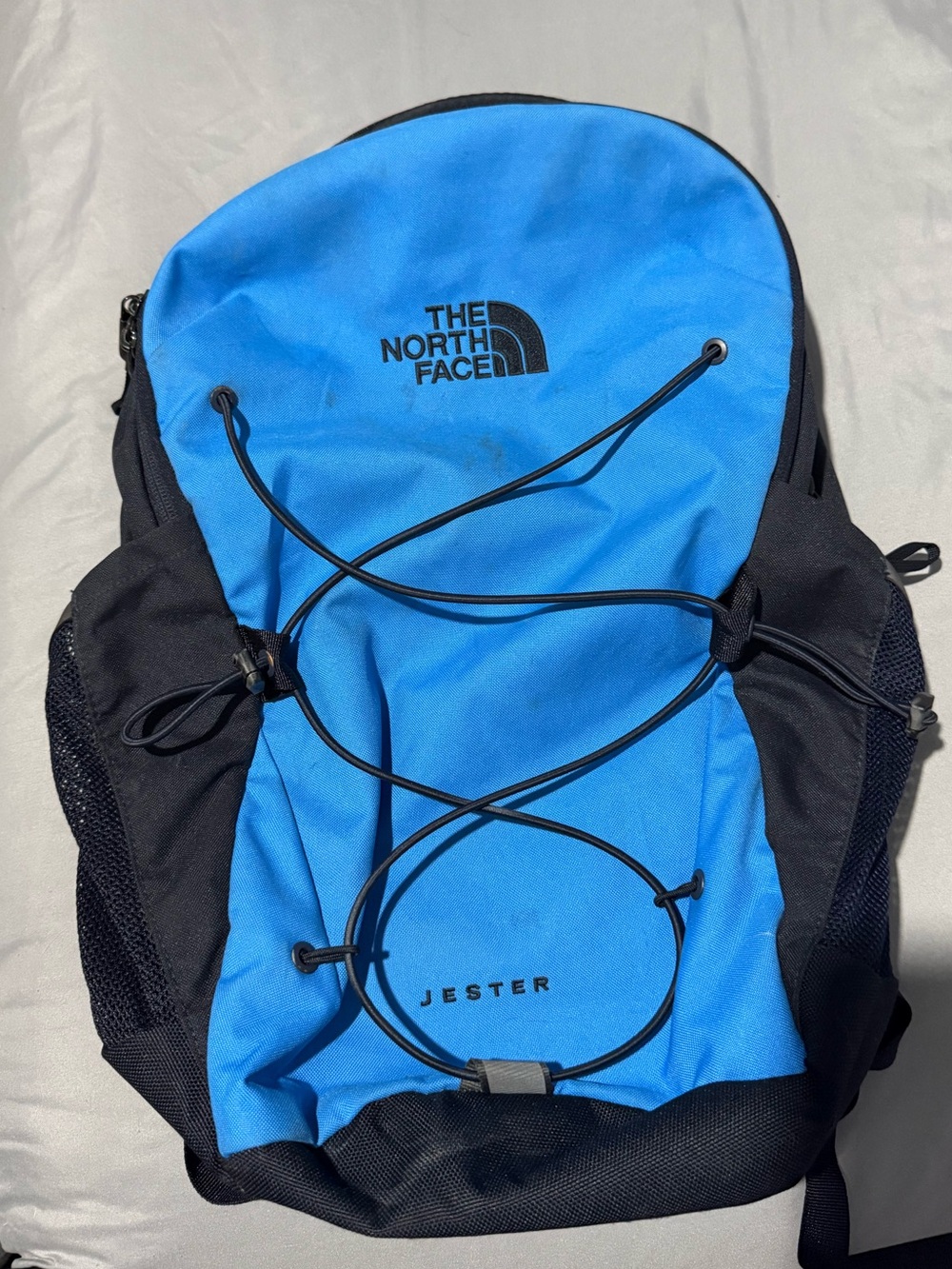 The North Face Jester Backpack - Bright Blue and Black